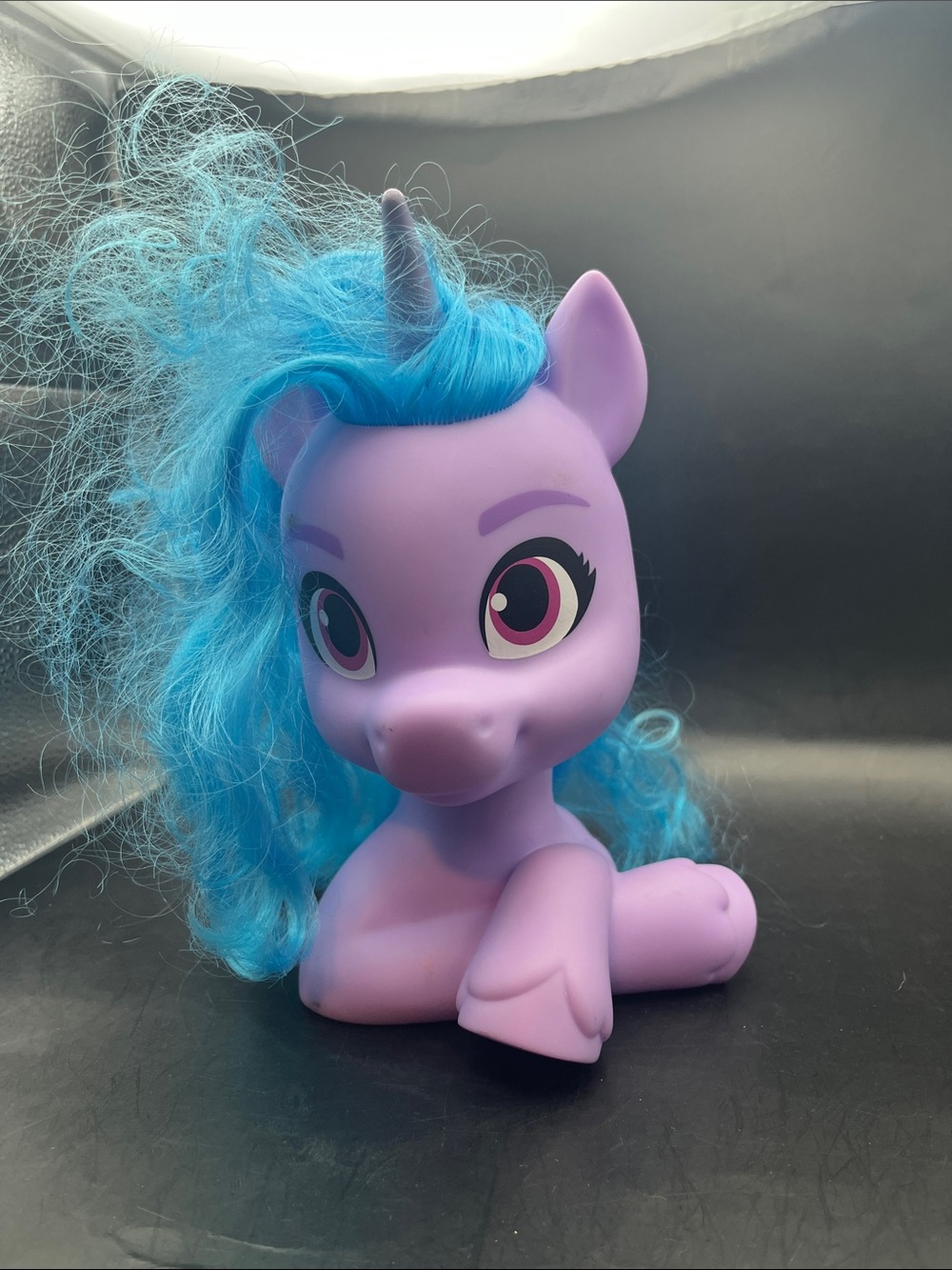 Just Play My Little Pony Izzy Moonbow Styling Head Purple 10" MLP Brushable
